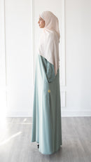 Butter Khadija Abaya (Summer Green)