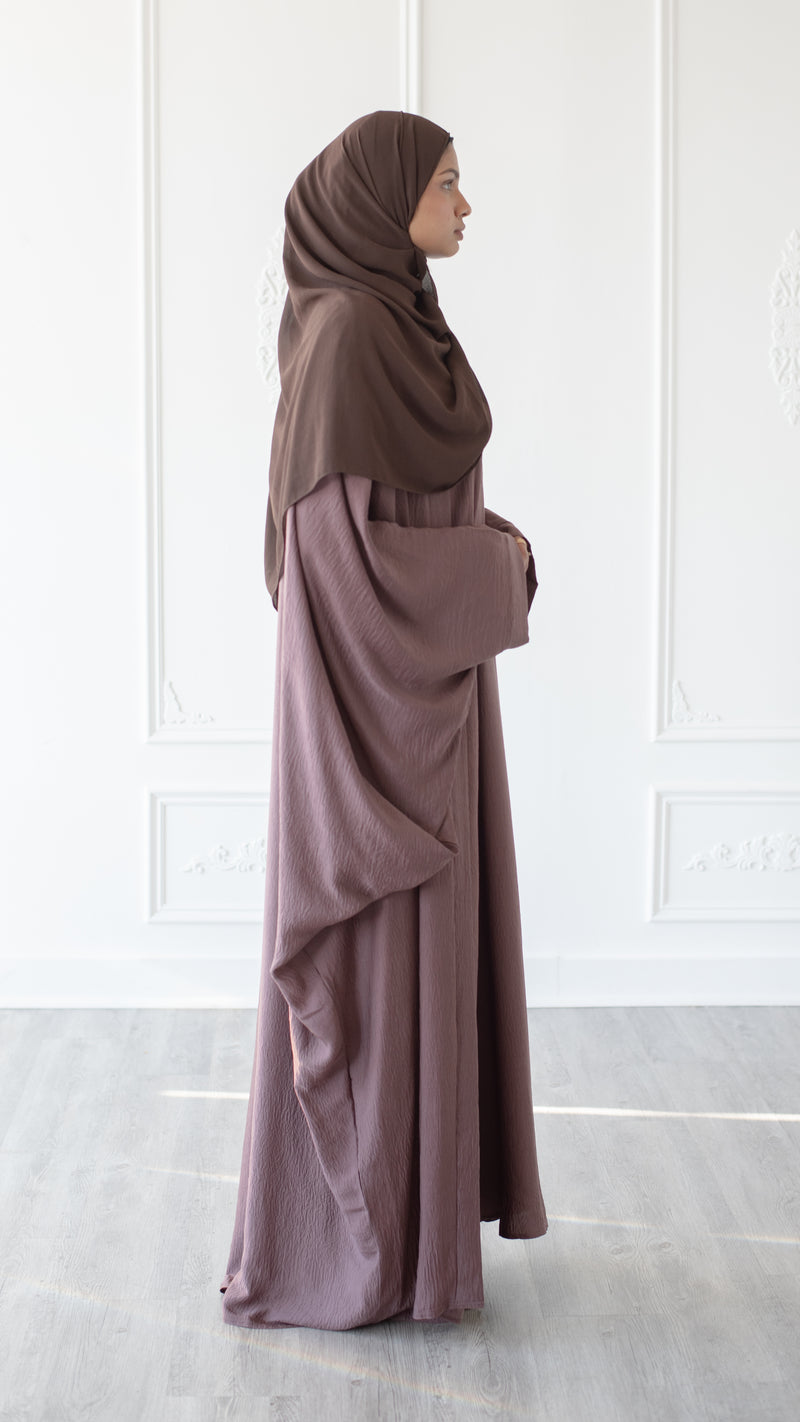 Slip Dress and Loose Fit Abaya (Cinerous)