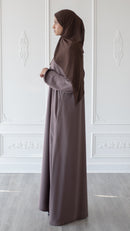Butter Khadija Abaya (Wenge)