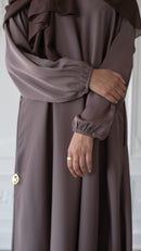 Butter Khadija Abaya (Wenge)