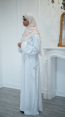 Sprinkle Sprinkle Glam Abaya (Crystal White)