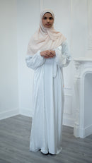 Sprinkle Sprinkle Glam Abaya (Crystal White)