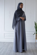 Hafsa Abaya (Alaskan Grey)