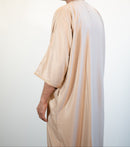 Moroccan 3/4 Sleeve Thobe (Mercury)