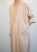 Moroccan 3/4 Sleeve Thobe (Mercury)