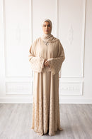 Aurelia Glam Abaya - Beige