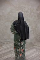 3D Couture Glam Abaya - Wild Forest
