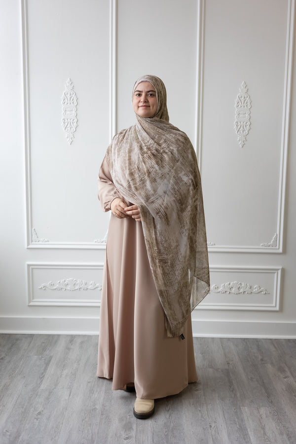 Butter Khadija Abaya - Camel Brown