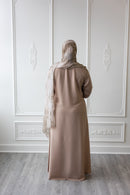 Butter Khadija Abaya (Camel Brown)
