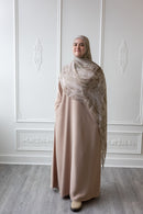 Butter Khadija Abaya (Camel Brown)