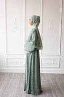 Aurelia Glam Abaya - Lush Green