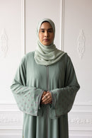 Aurelia Glam Abaya - Lush Green