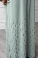 Aurelia Glam Abaya - Lush Green
