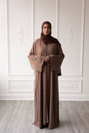 Aurelia Glam Abaya - Taupe