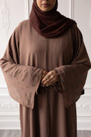 Aurelia Glam Abaya - Taupe