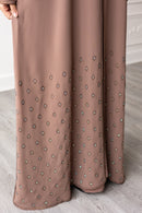 Aurelia Glam Abaya - Taupe