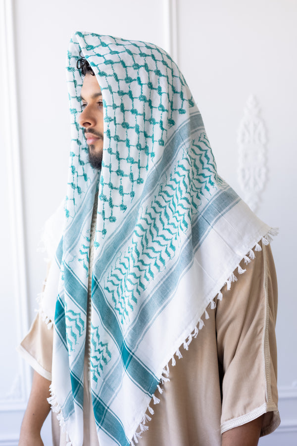 Imamah/Keffiyyah - Safa Emerald