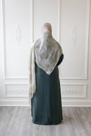 Butter Khadija Abaya (British Green)
