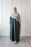 Butter Khadija Abaya (British Green)