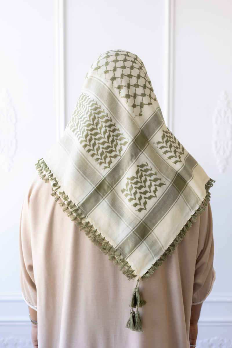 Imamah/Keffiyyah – Quba Olive