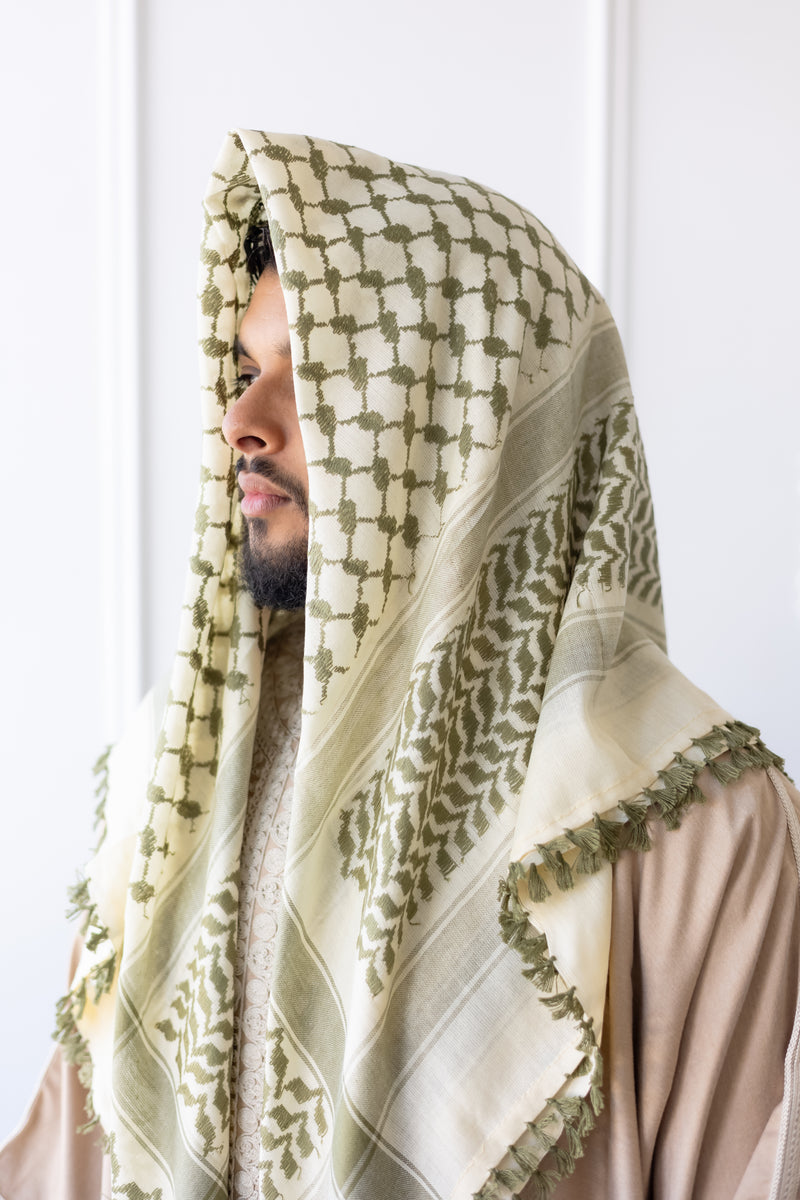 Imamah/Keffiyyah – Quba Olive