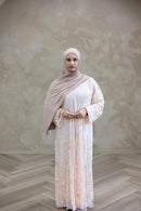 Couture Glam Abaya - Peach