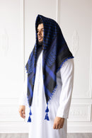 Imamah/Keffiyeh – Royal Sapphire Keffiyeh