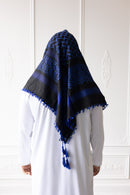 Imamah/Keffiyeh – Royal Sapphire Keffiyeh