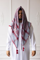 Imamah/Keffiyeh – Crimson Heritage