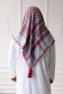 Imamah/Keffiyeh – Crimson Heritage