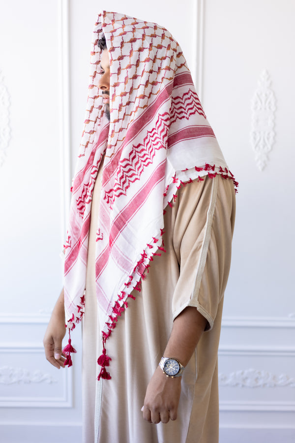 Imamah/Keffiyyah – Aqsa Crimson