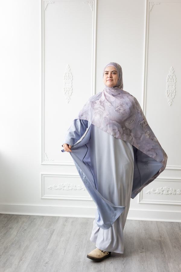 Mini Muslimah Kids Girls Abaya Green Tea