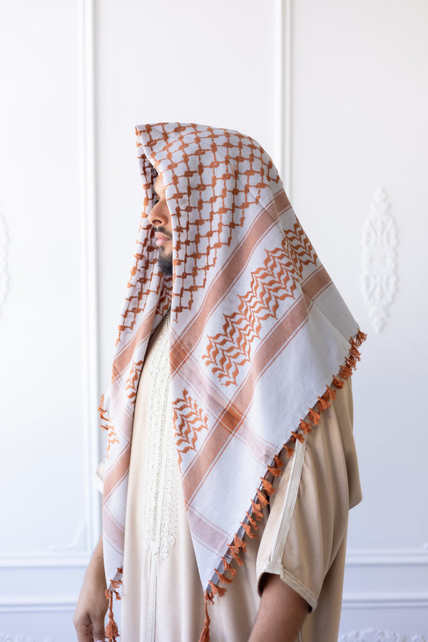 Imamah/Keffiyyah – Safa Clay