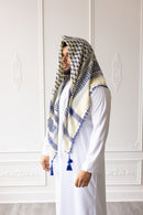 Imamah/Keffiyeh – Blue Pearl
