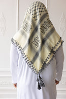 Imamah/Keffiyeh – Ivory Dusk