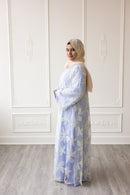 Noor Petal Glam Abaya – Lavander
