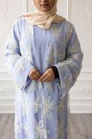 Noor Petal Glam Abaya – Lavander