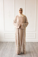 Couture Glam Abaya - Desert Pearl