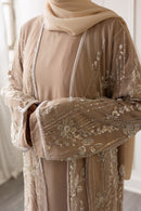 Couture Glam Abaya - Desert Pearl