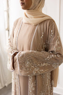 Couture Glam Abaya - Desert Pearl