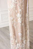 Couture Glam Abaya - Desert Pearl