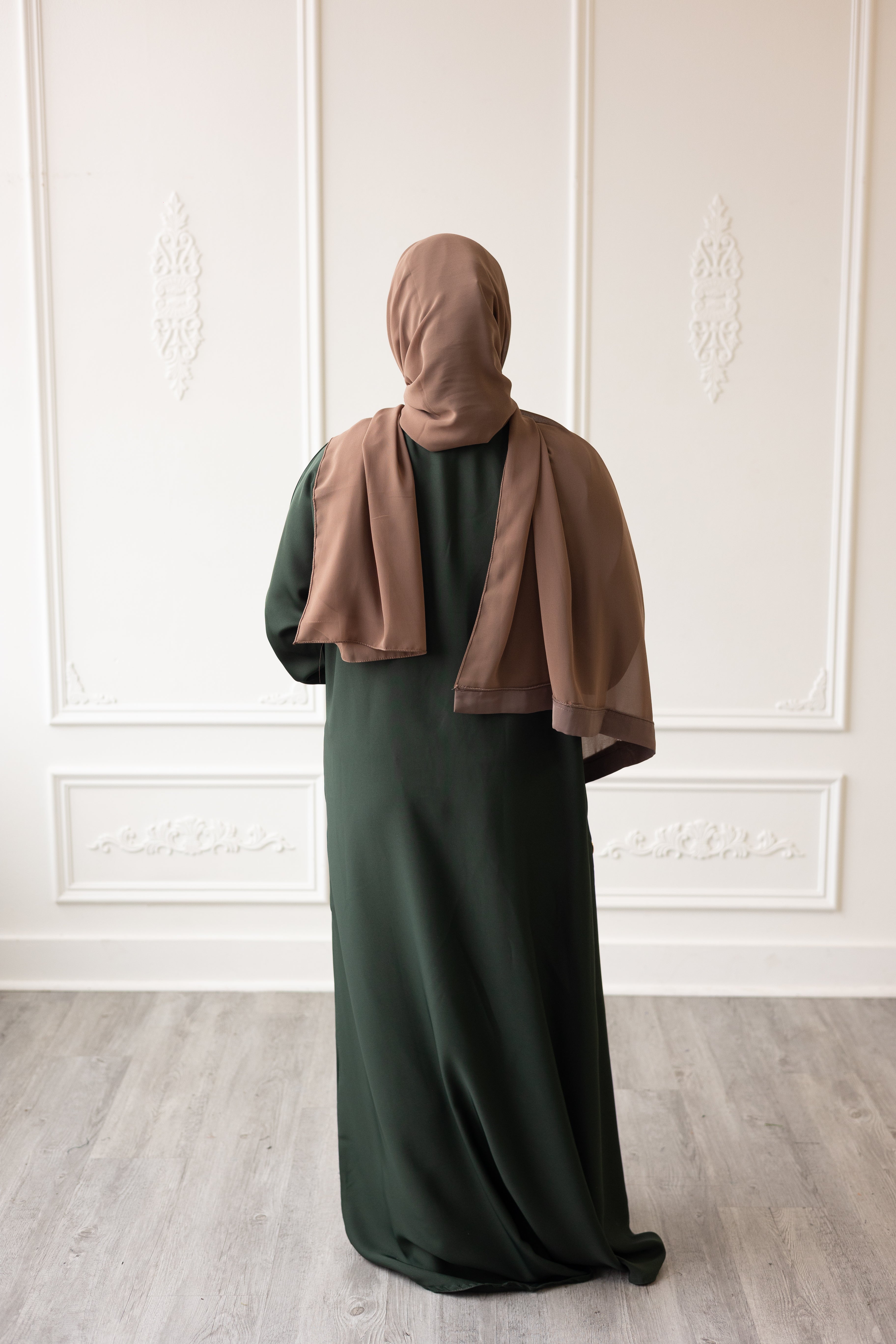 Hafsa Abaya (Dark Forest Green)