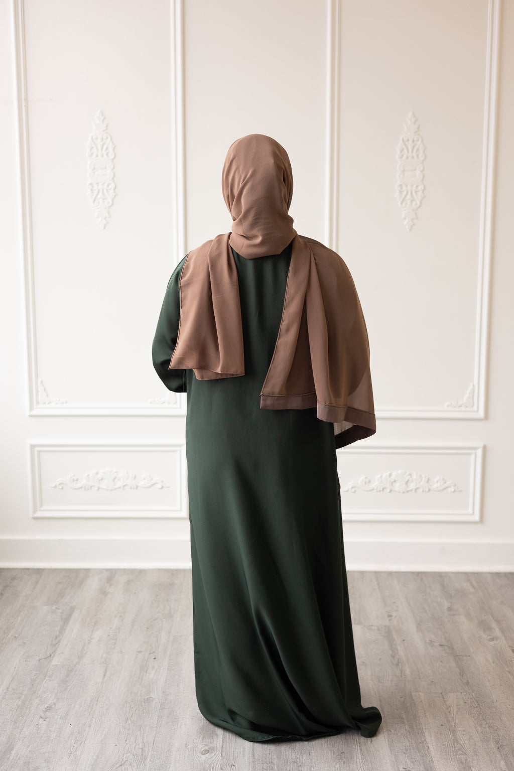 Hafsa Abaya (Dark Forest Green)
