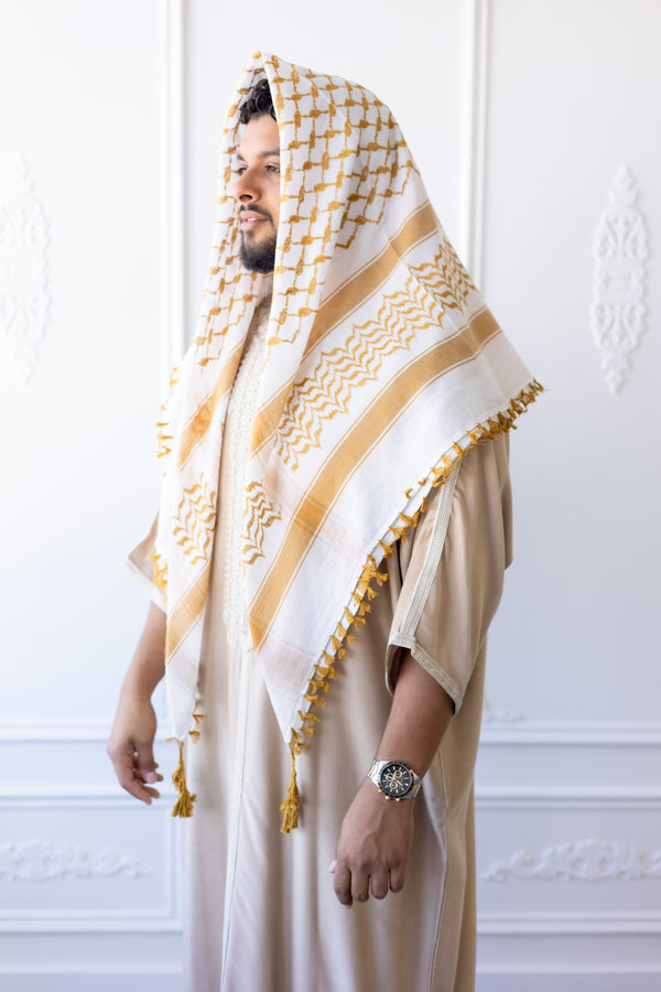 Imamah/Keffiyyah – Noor Gold