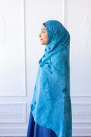 New Printed Chiffon Hijab - Ocean Breeze