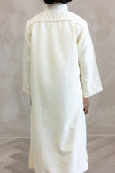 Mini Muslim Kids-Boys Thobe (Buttercream)