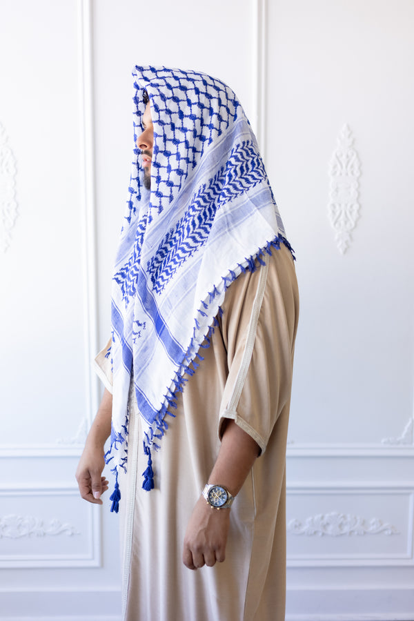 Imamah/Keffiyyah– Kawthar Blue