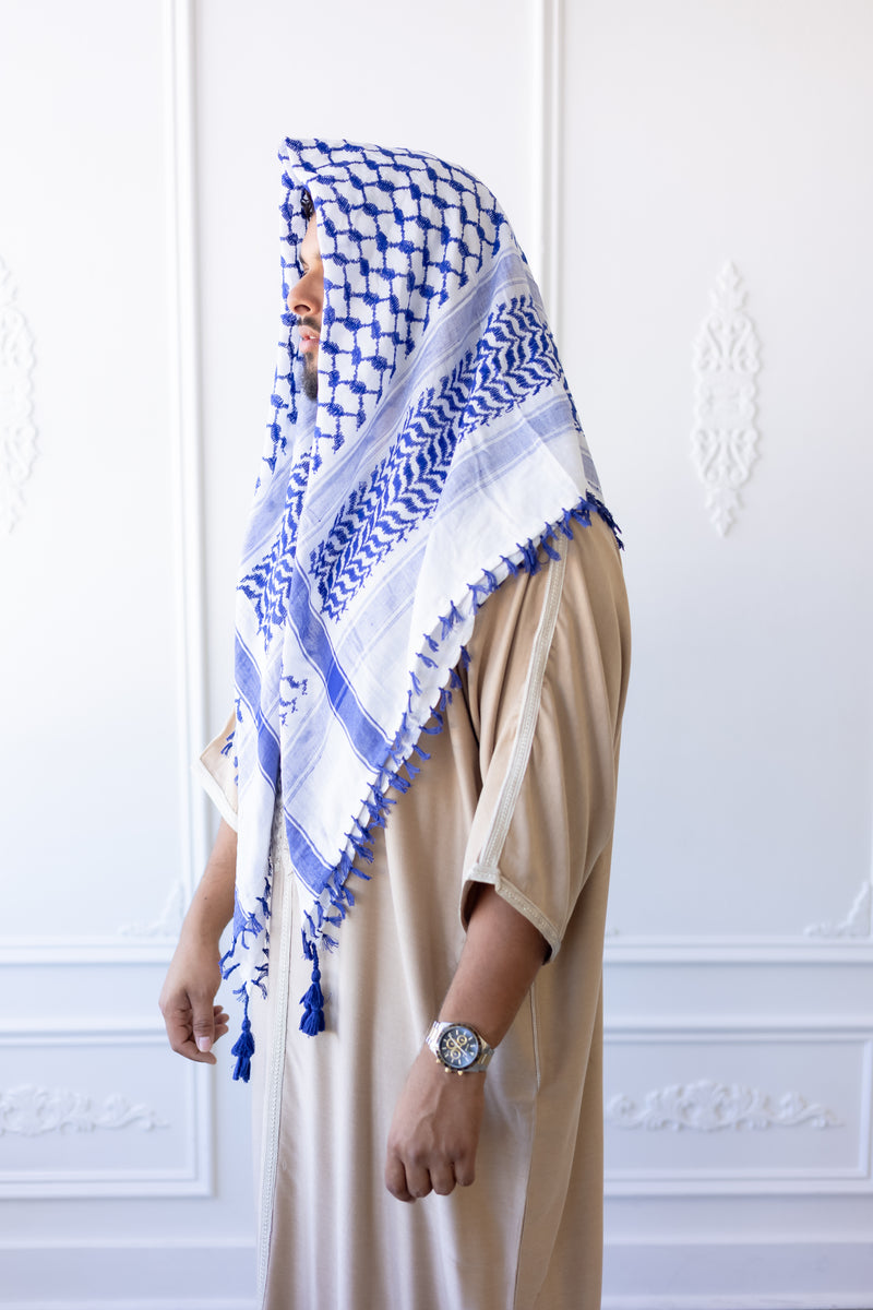 Imamah/Keffiyyah– Kawthar Blue