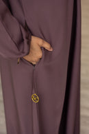 Hafsa Abaya - Plum Purple