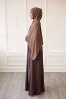 Hafsa Abaya - Plum Purple